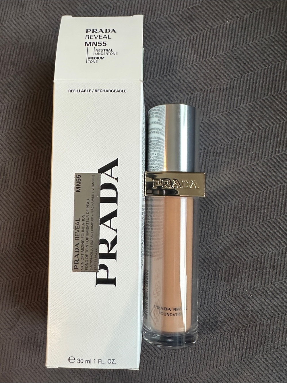 Prada Reveal MN55 Neutral Medium Nude Foundation -